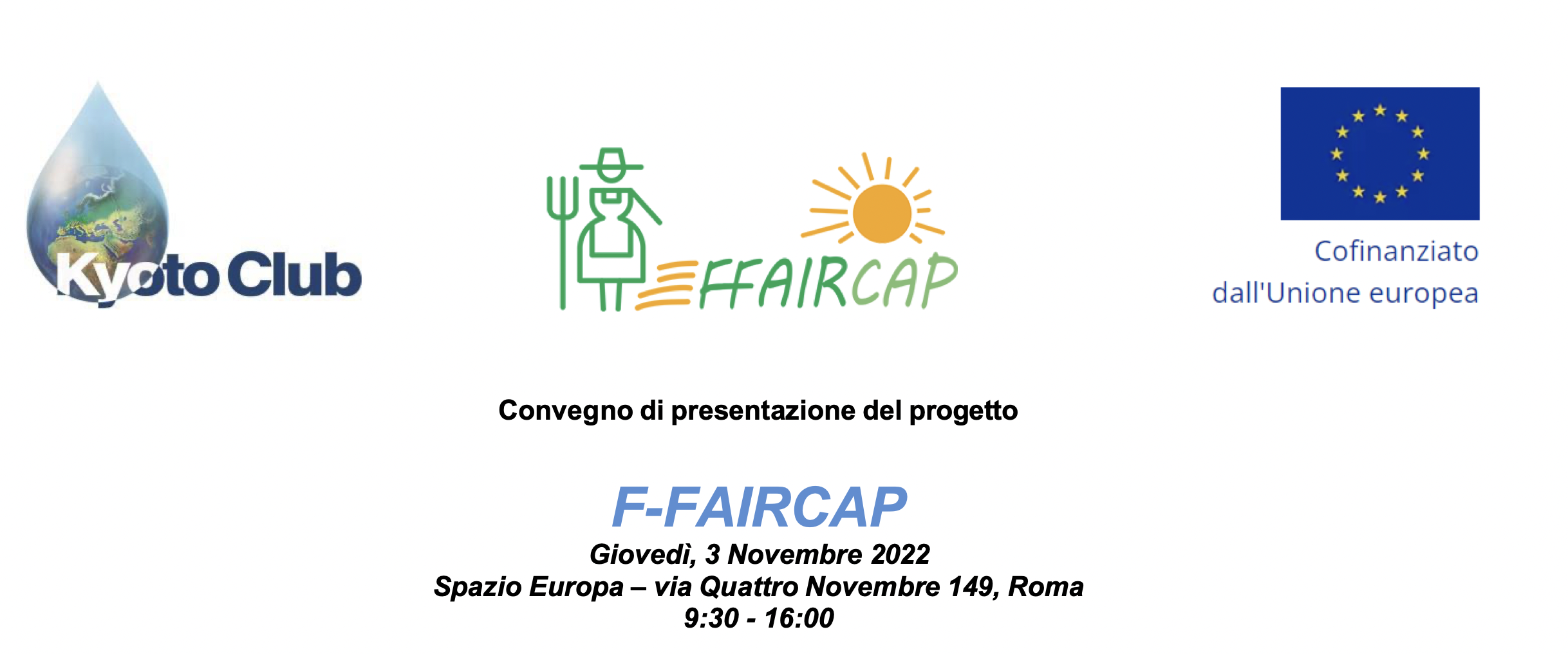 Presentazione del progetto “F-Faircap”